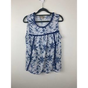 Vintage America blouse sleeveless size M